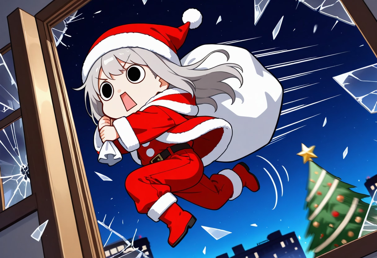 クリスマスプレゼント御届けしてしまいよったえらいこっちゃ嬢 | の人気AIイラスト・グラビア