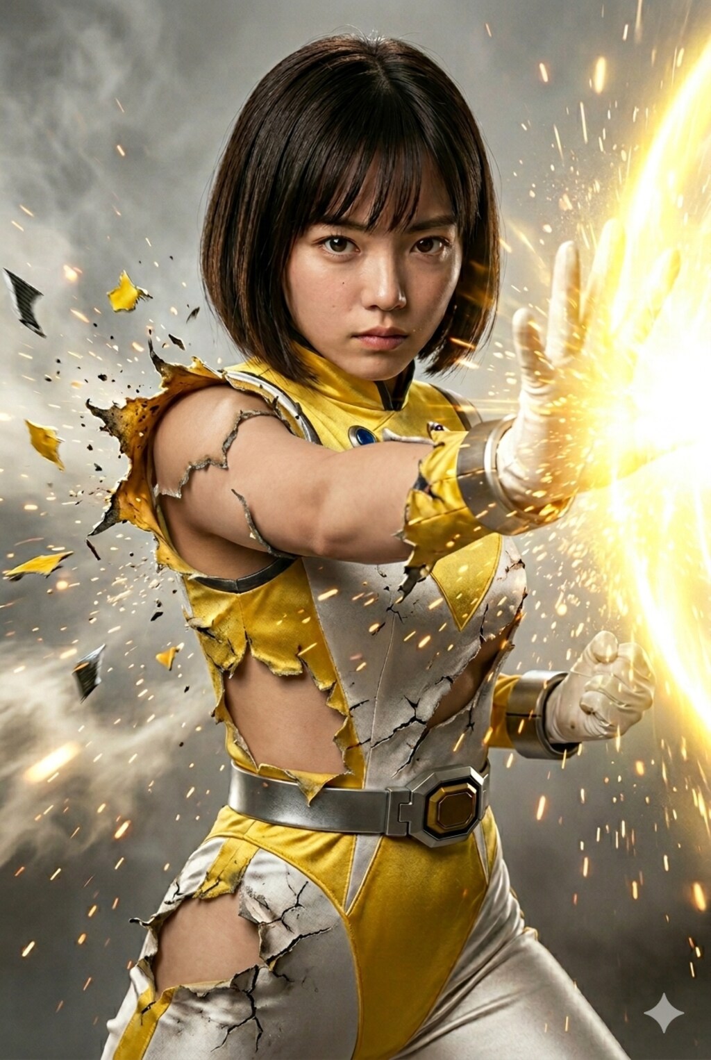 久しぶりの最大稼働　戦隊イエロー