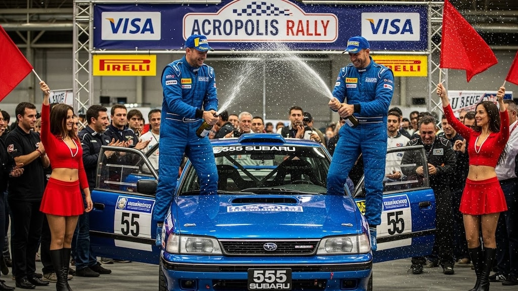 スバル優勝シーン　BF5　BG5