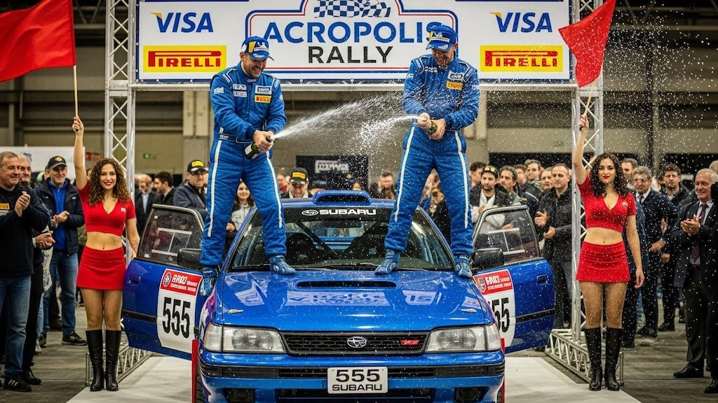 スバル優勝シーン　BF5　BG5