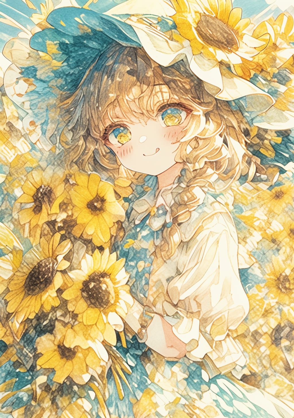 向日葵キャラクターデザイン