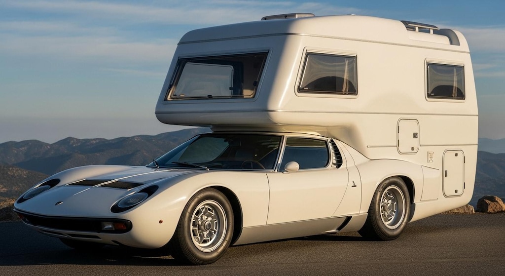 ランボルギーニミウラキャンピングカー