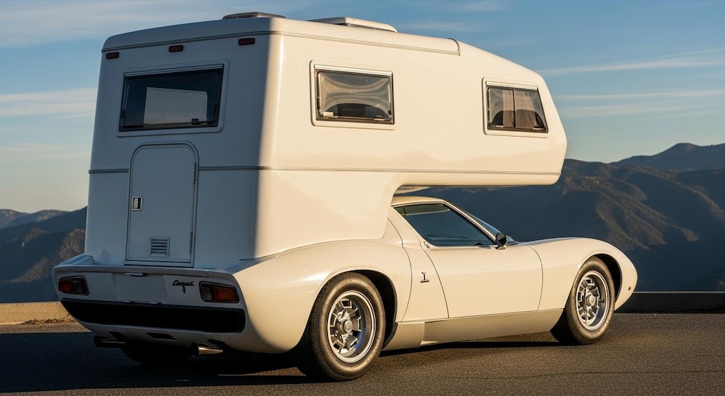 ランボルギーニミウラキャンピングカー