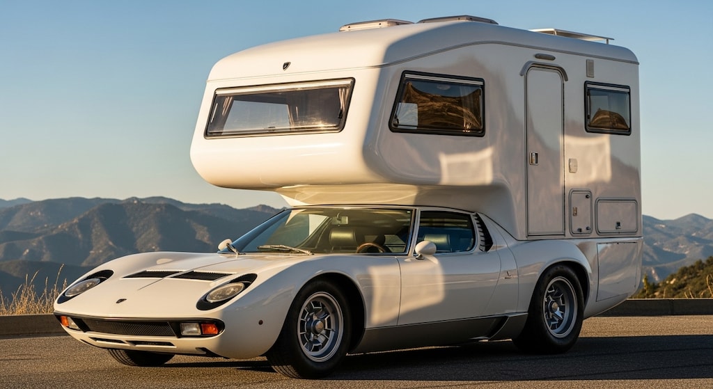 ランボルギーニミウラキャンピングカー