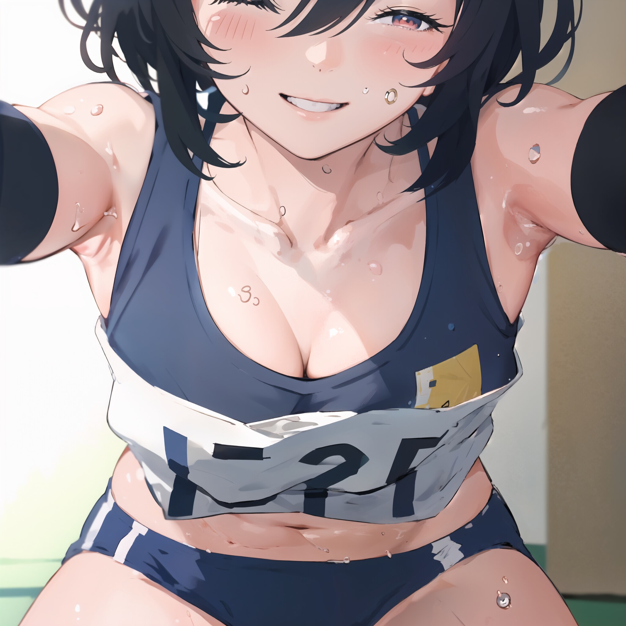 先輩！勝ちました！