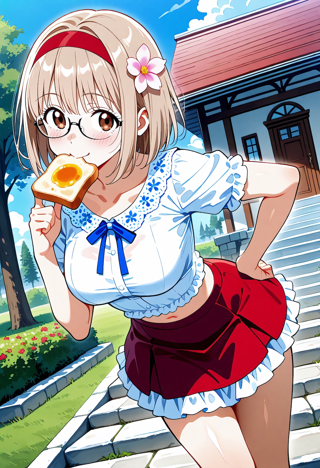 【今日の腹筋】朝の定番スタイル