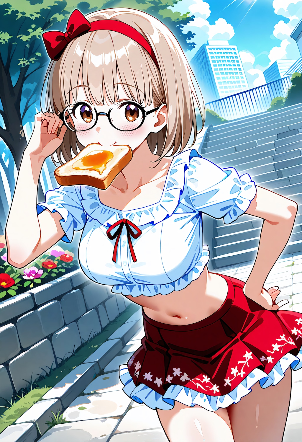 【今日の腹筋】朝の定番スタイル