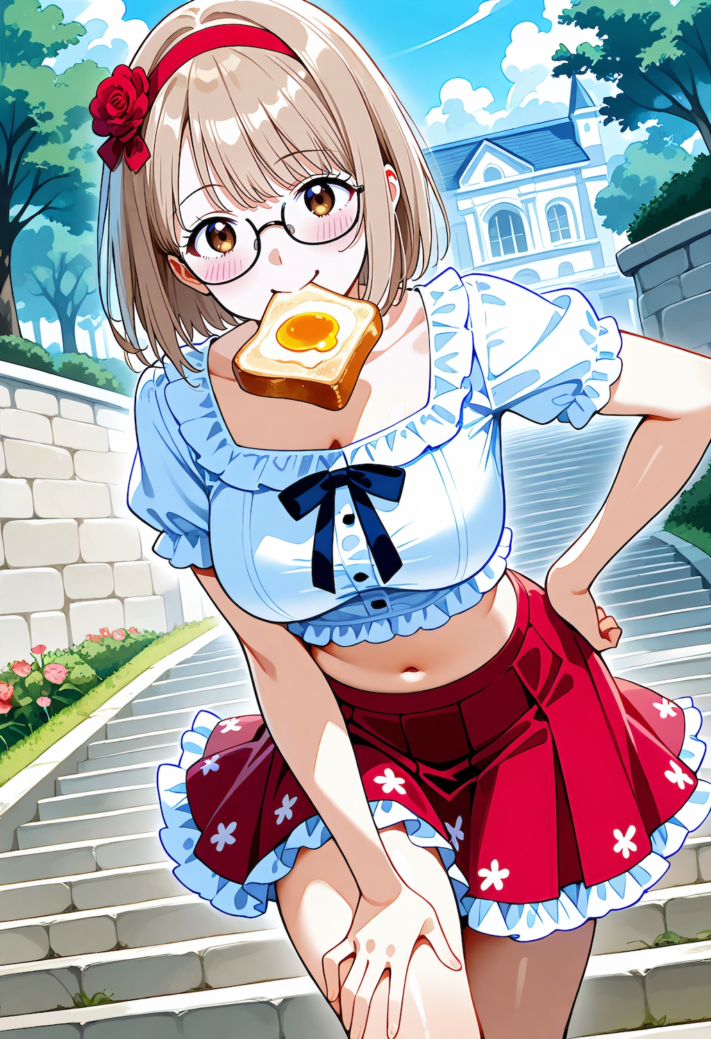 【今日の腹筋】朝の定番スタイル