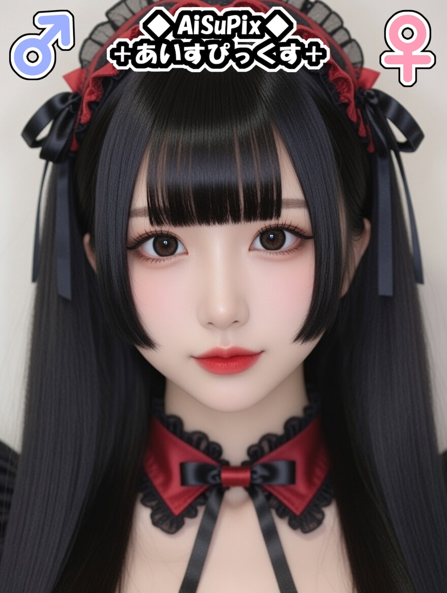 💙AiSuPix／ゴスロリ姫カットの亜衣川すすっこ💙