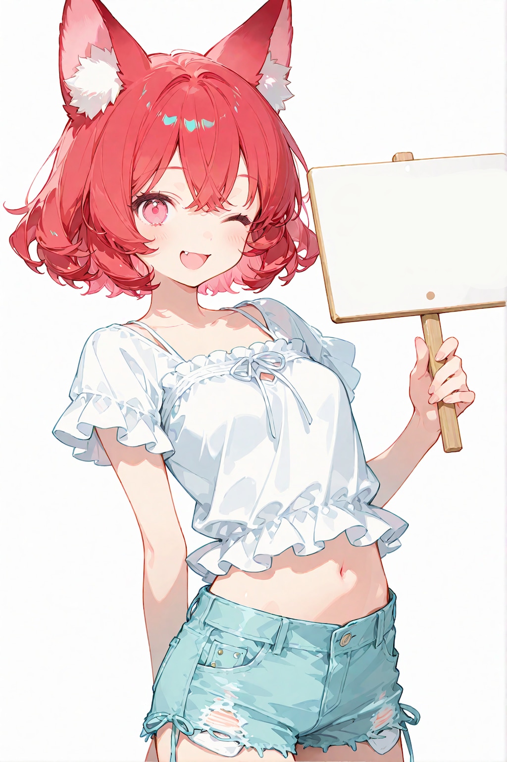 カエデコラボ：秋月楓さんと狐娘カエデ (for Boxcrab さん)