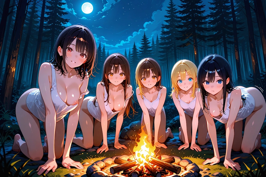 キャンプで解放