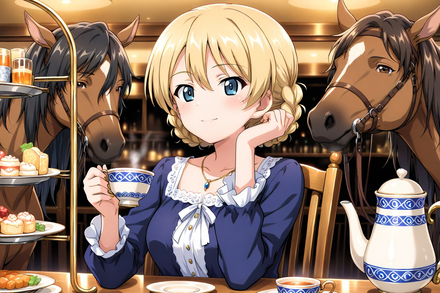 午後の紅茶。 | の人気AIイラスト・グラビア