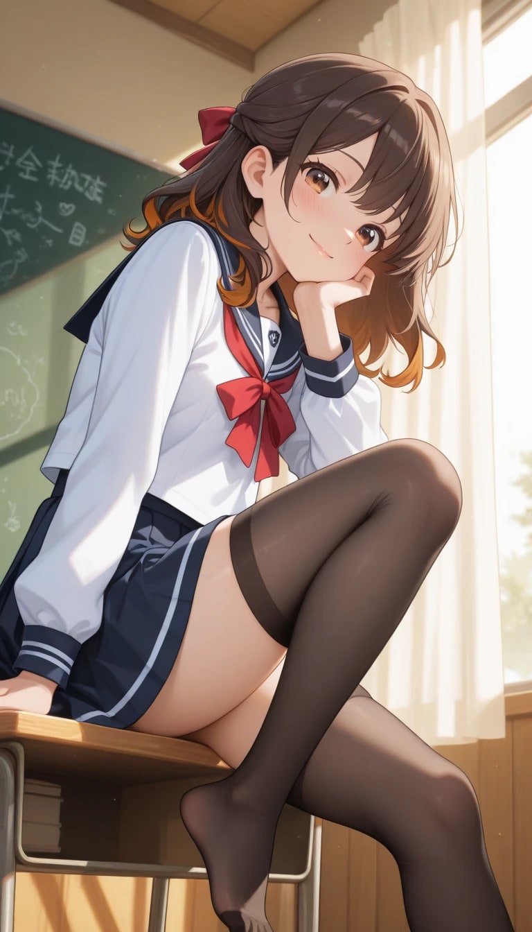 女子高生♥ | の人気AIイラスト・グラビア