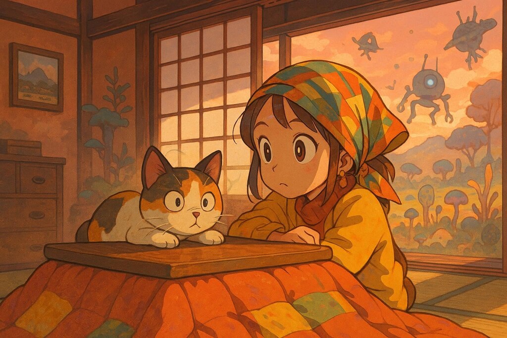 外騒がし、内穏やか