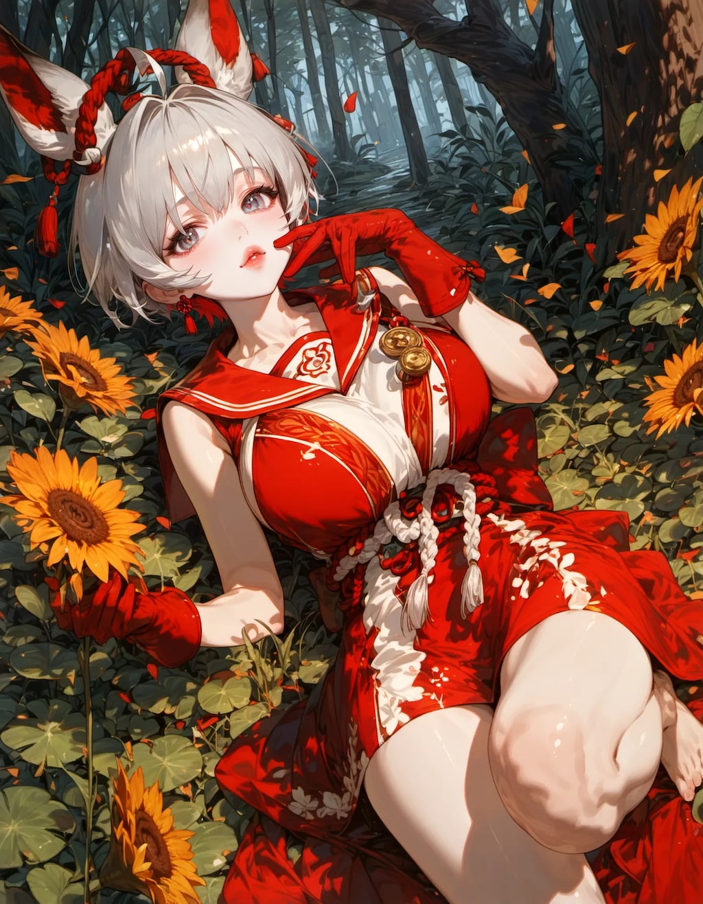 The Kitsune's Summer Slumber