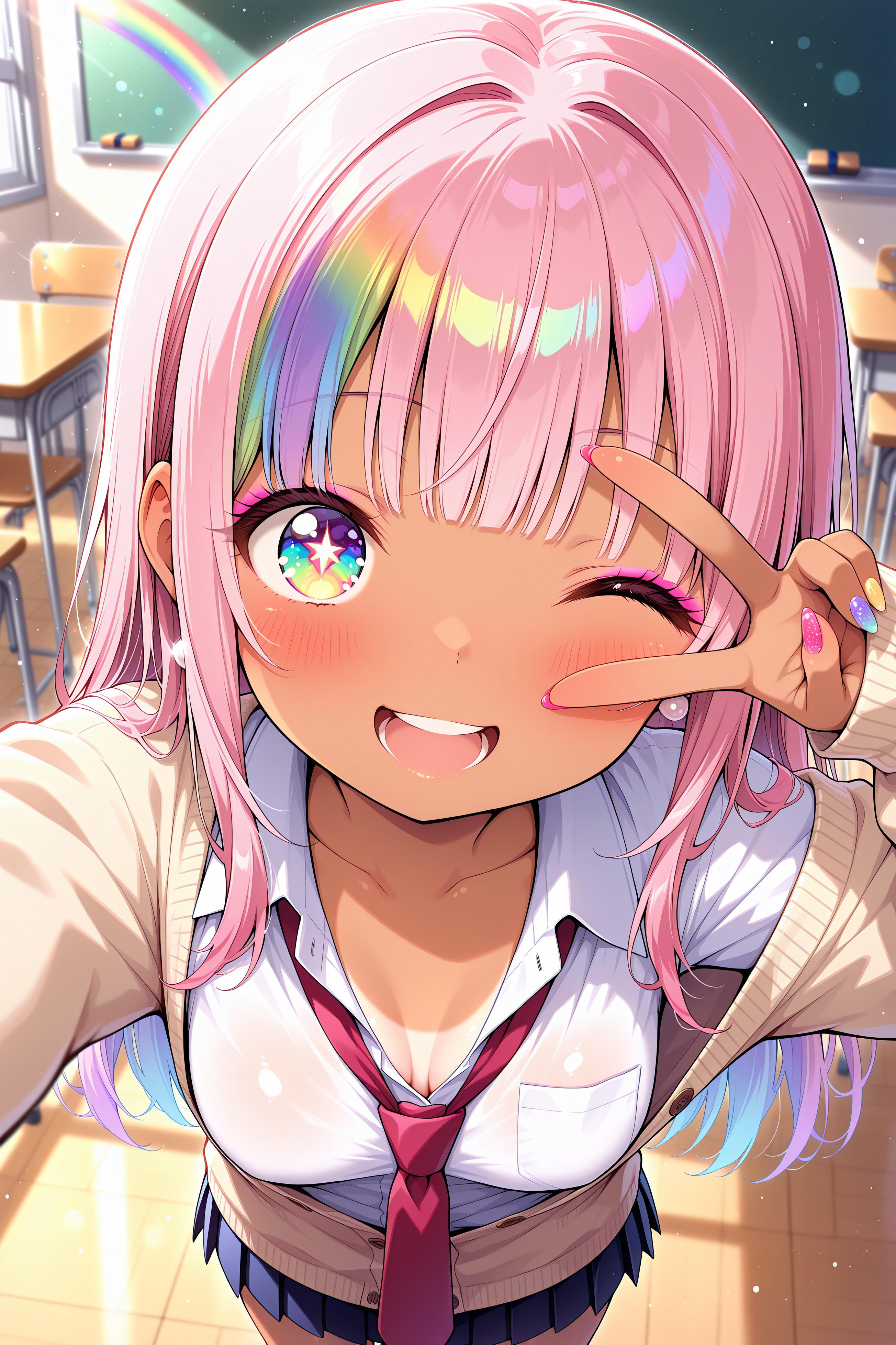 盛れてる〜？ | の人気AIイラスト・グラビア