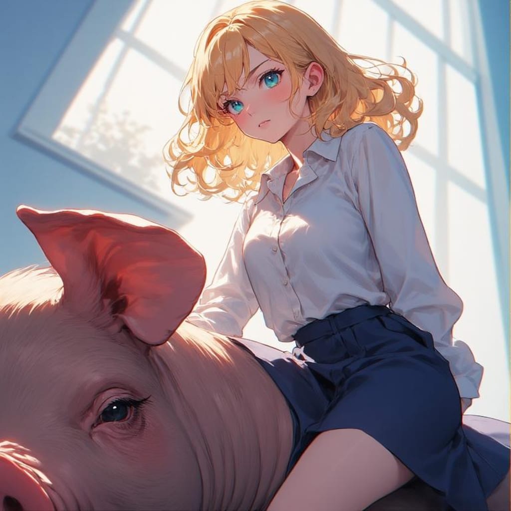 豚にのるジェス