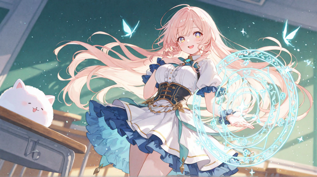 魔砲少女万里奈　動画付き