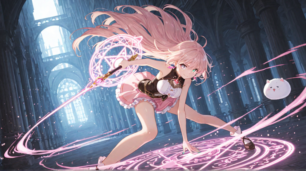 魔砲少女万里奈　動画付き