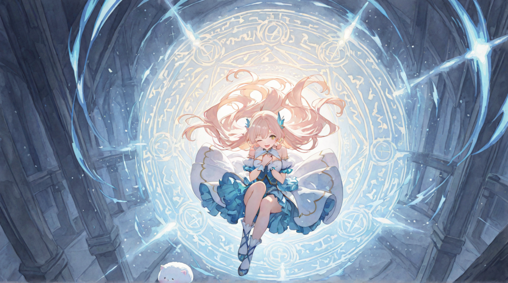 魔砲少女万里奈　動画付き