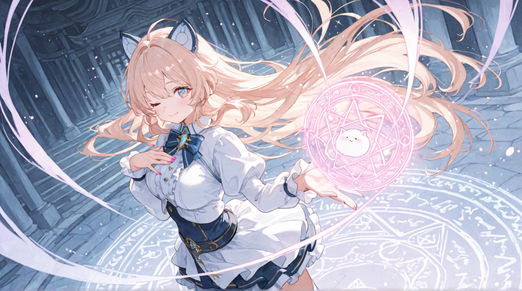 魔砲少女万里奈　動画付き