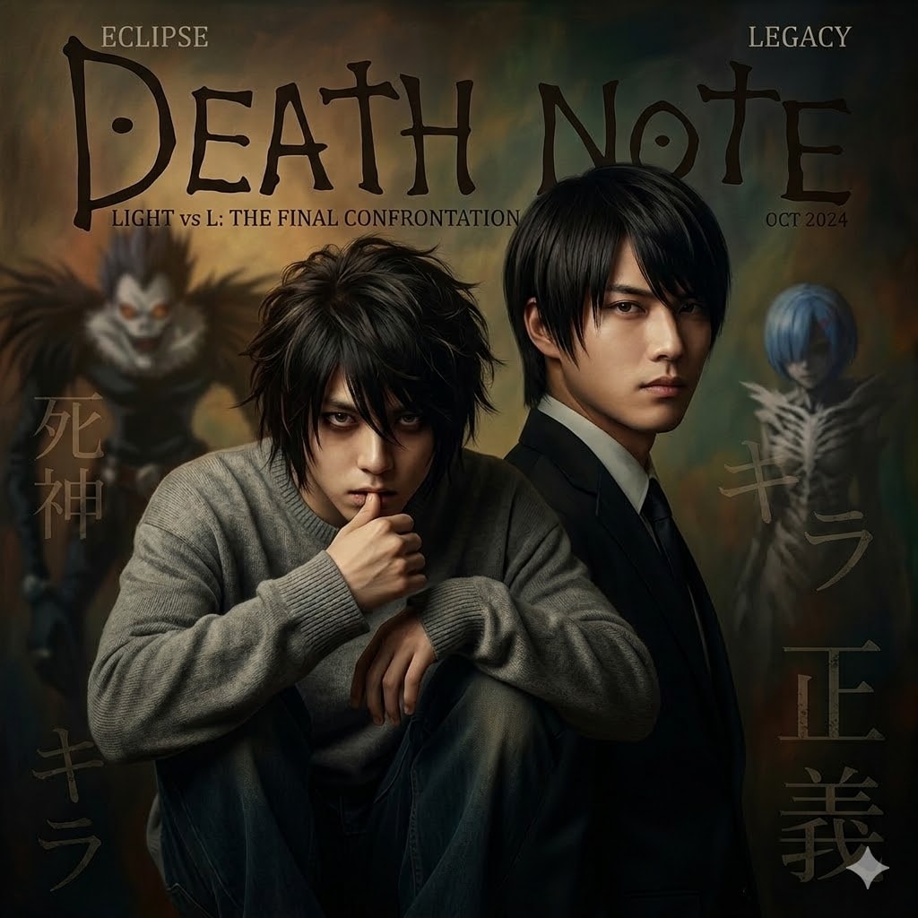 デスノートの表紙に挑戦 | の人気AIイラスト・グラビア