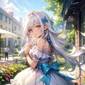 少女と花 12枚目