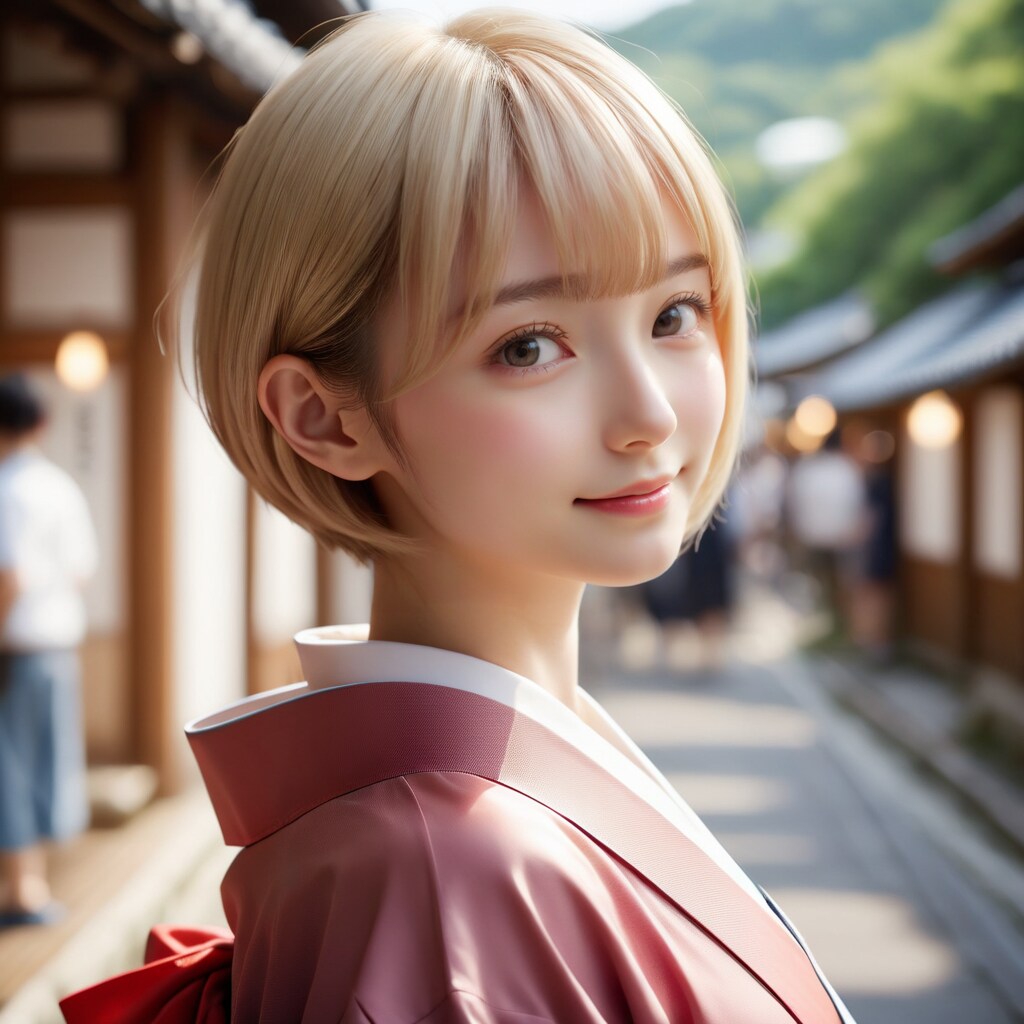 アリスの見返り美人 金髪ver.