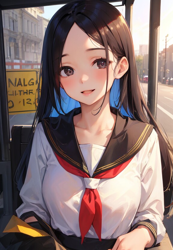 和歌月まりあ　バス停フォト集