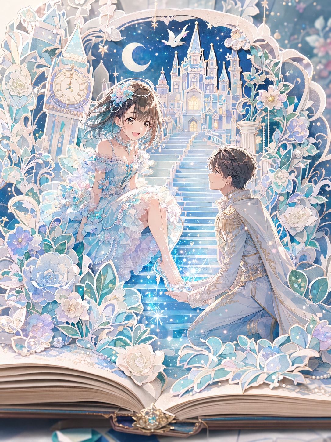 ガラスの靴がひらく夜