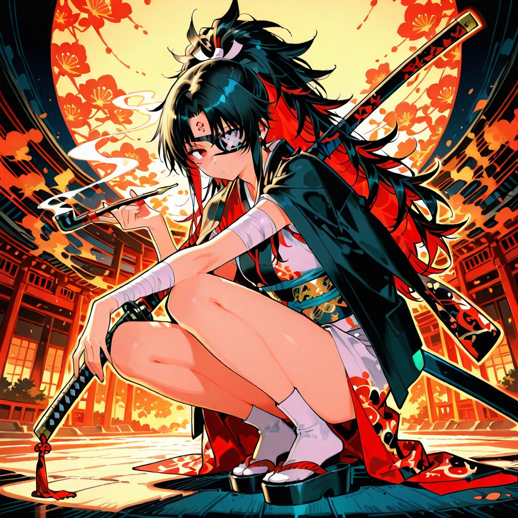 お煙草は外でだとッ?! | の人気AIイラスト・グラビア