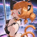 ポールダンスのバイトをする目隠れちゃん☆ 5枚目