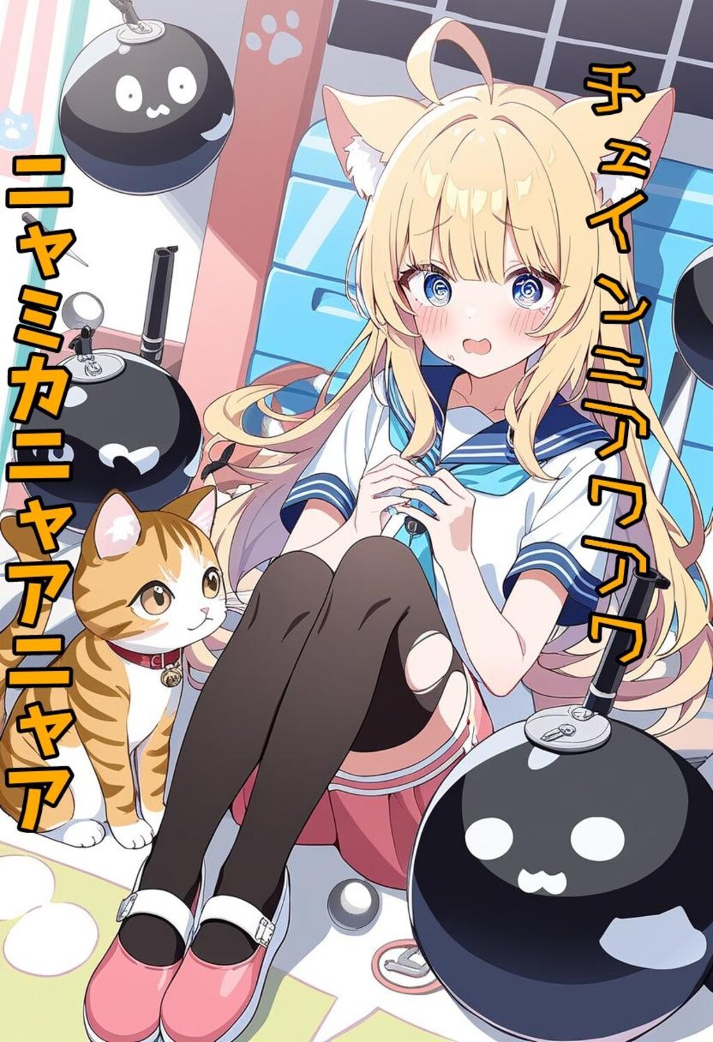 小説『チェインニアワアワ、ニャミカニャアニャア』【ニャンノ世界】