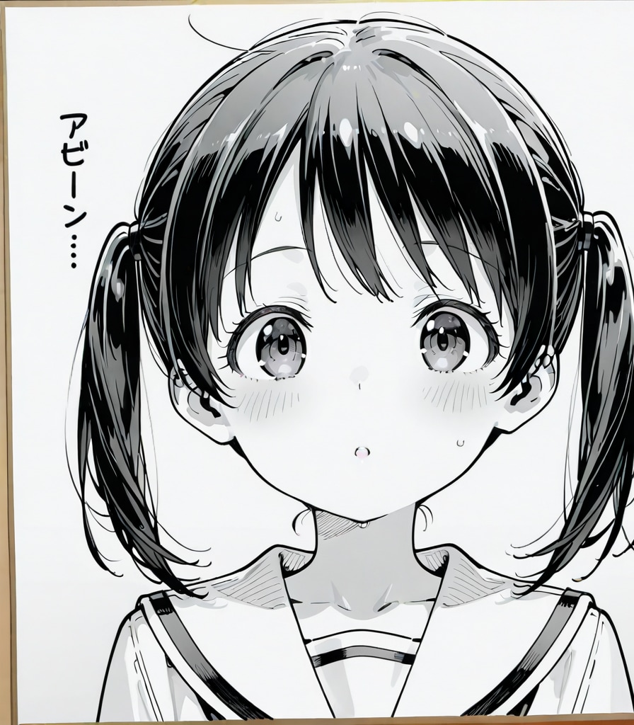 下書きの女の子 | の人気AIイラスト・グラビア