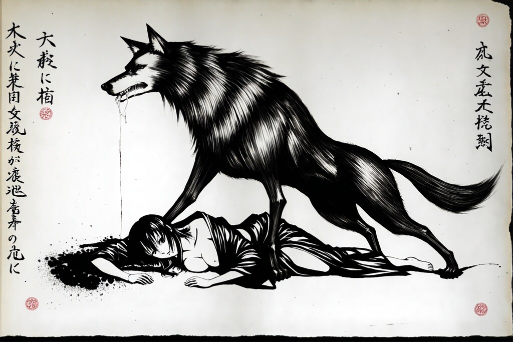 百鬼夜行 送り狼