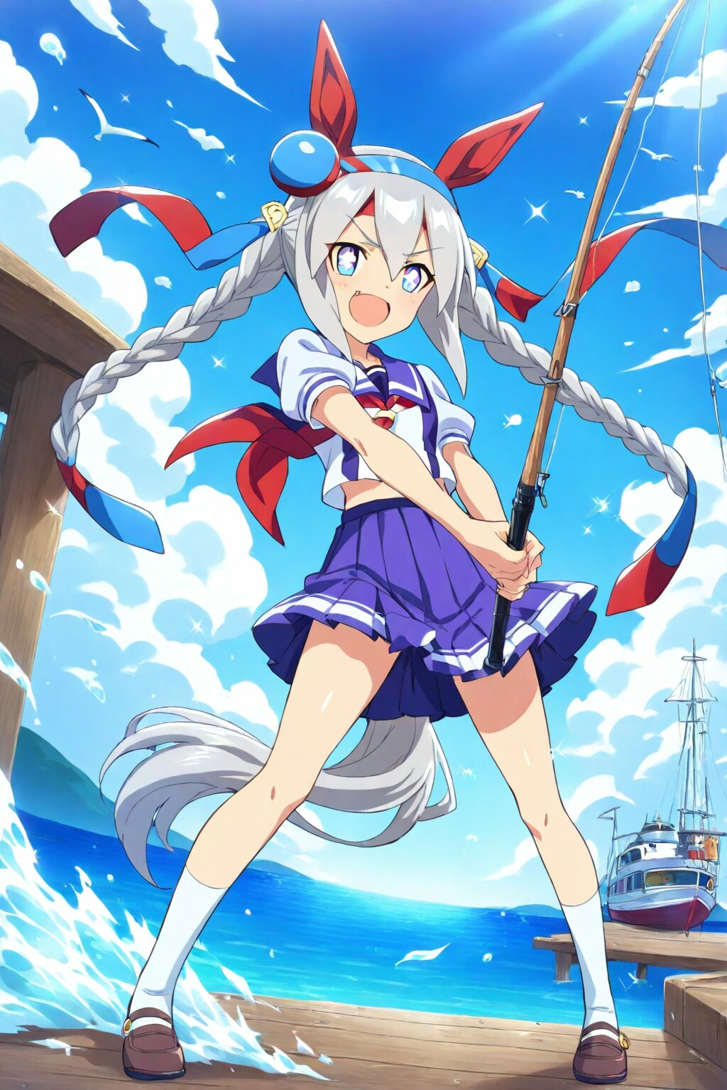 今晩はイカ焼きやで〜！