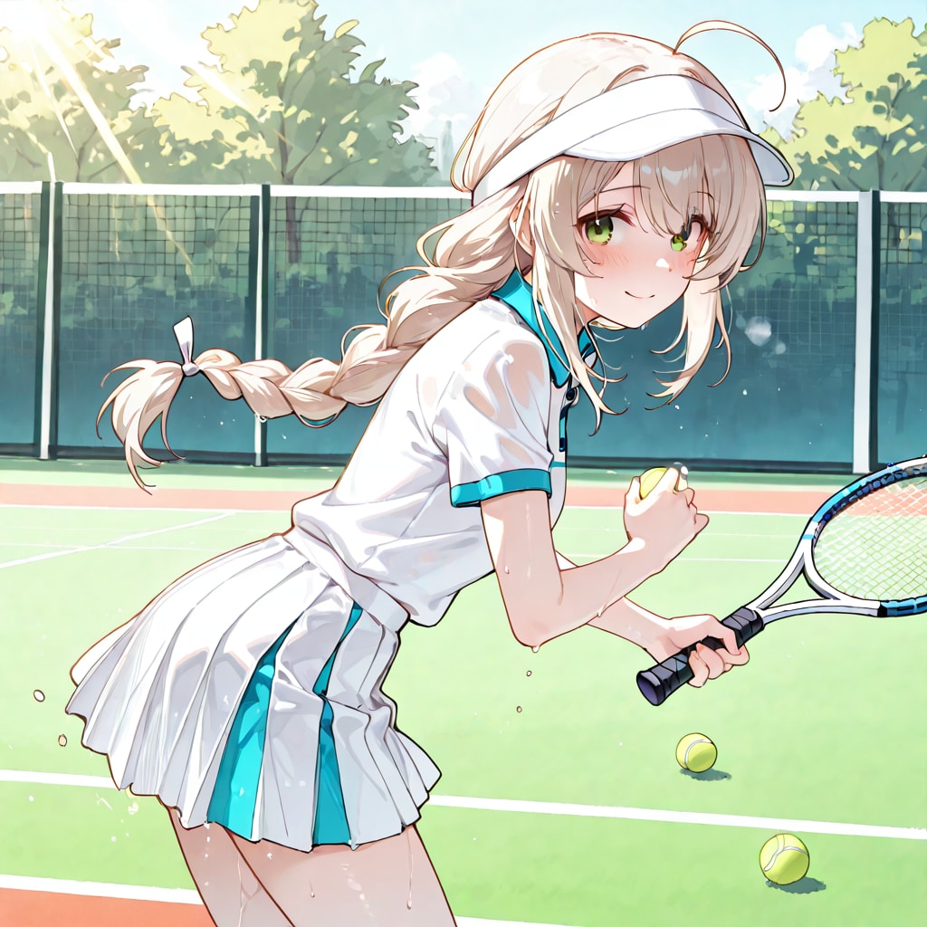 テニスしようver.2 | の人気AIイラスト・グラビア