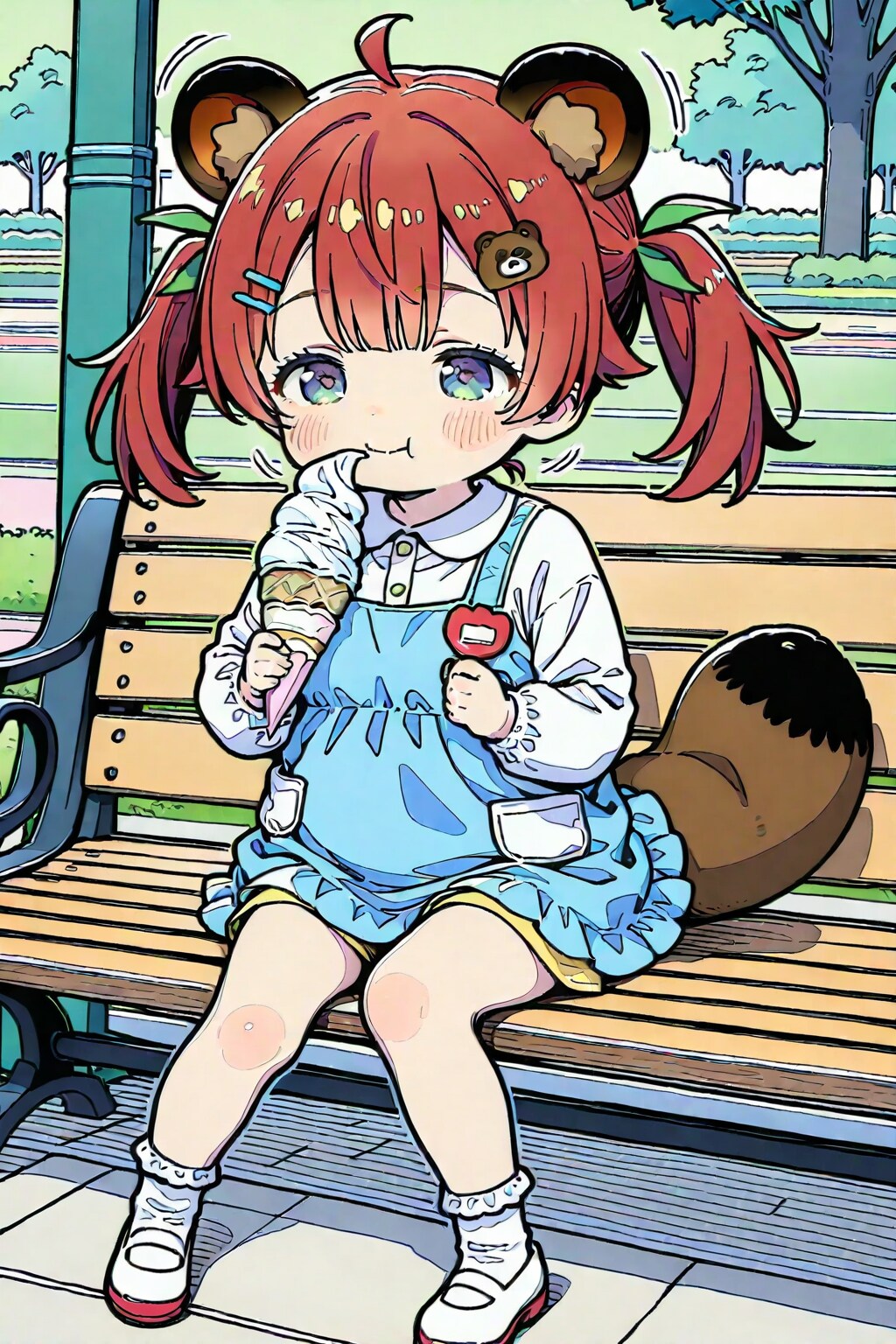 子タヌキちゃんは小鈴ちゃんに化ける | の人気AIイラスト・グラビア