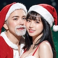 サンタコスでパーティー🎅 3枚目