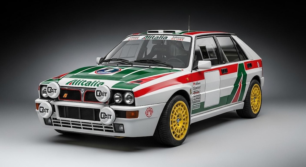 アリタリアランチアデルタラリーカー