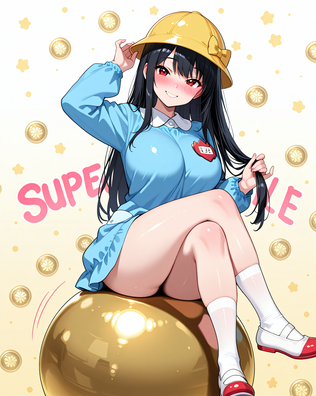 これは座り心地がいいわね♡【はるかちゃん６才】