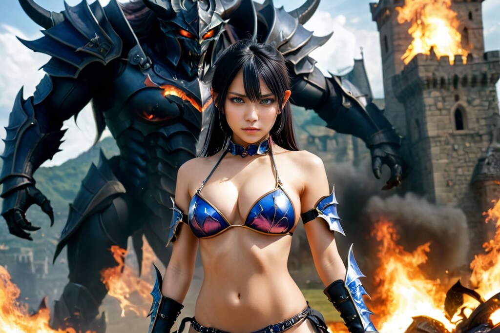 悪の神の眷属との戦い