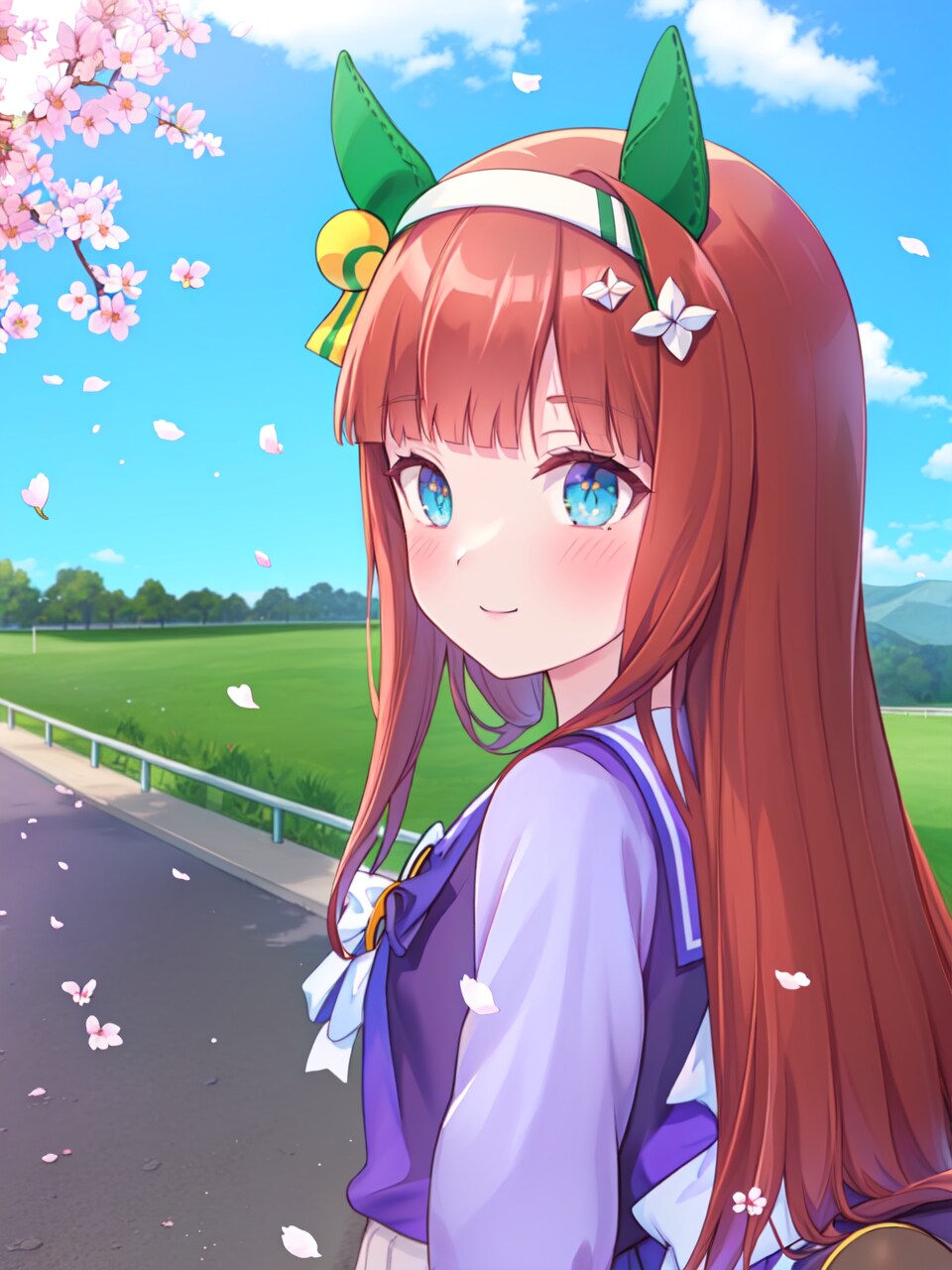 サイレンススズカとおさんぽ