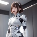 後ろ姿が美しいパワードスーツ 2枚目