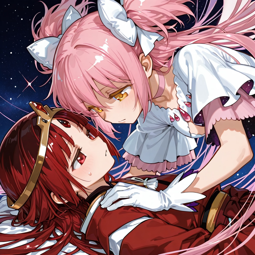 アルティメットまどかVS閻魔大王を擬人化した美少女