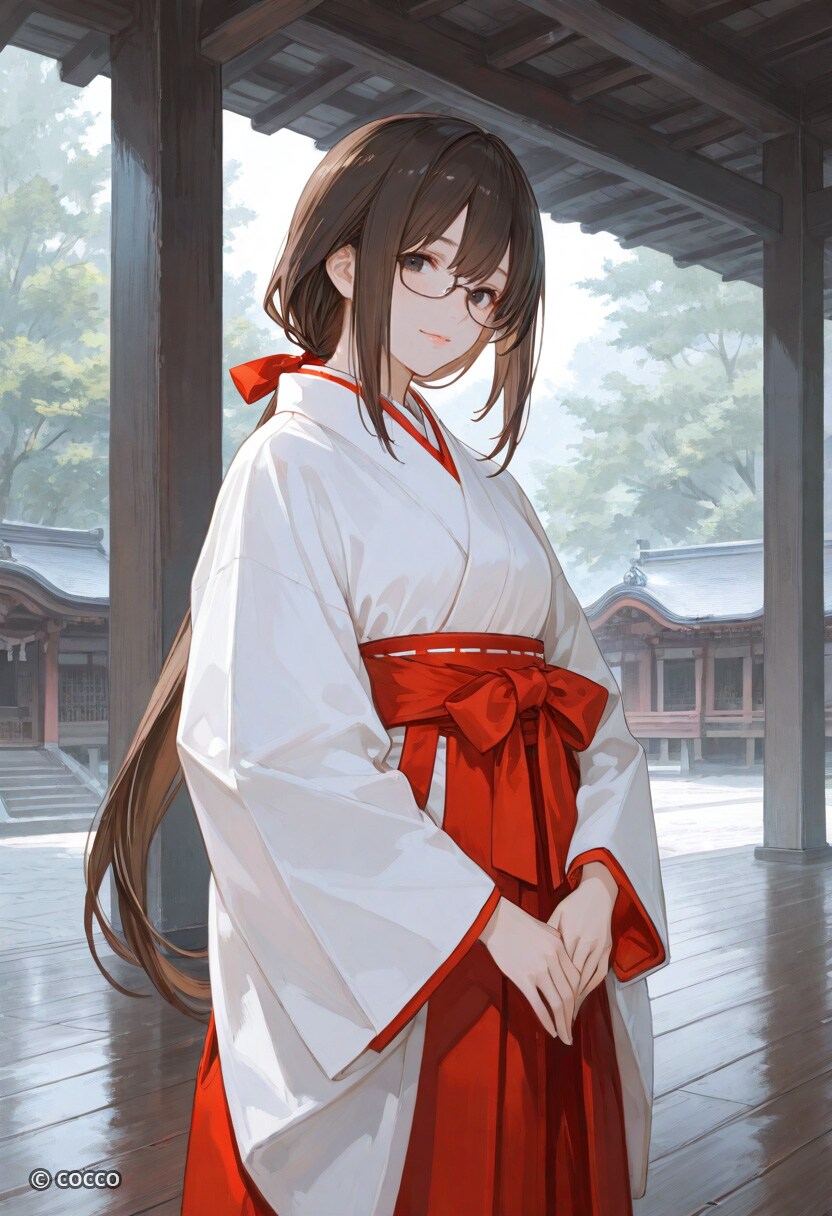 巫女（学生バイト）９
