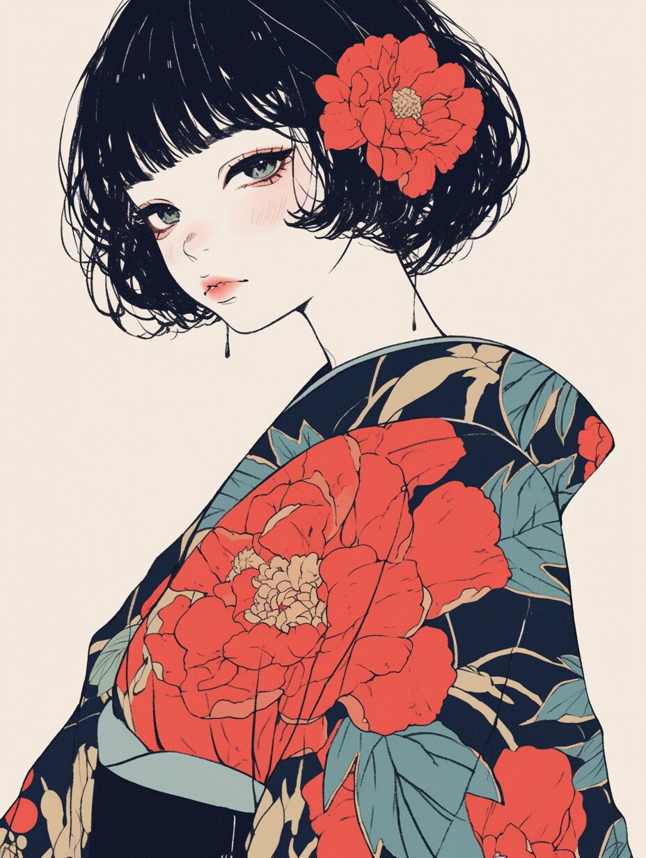 華。 | の人気AIイラスト・グラビア