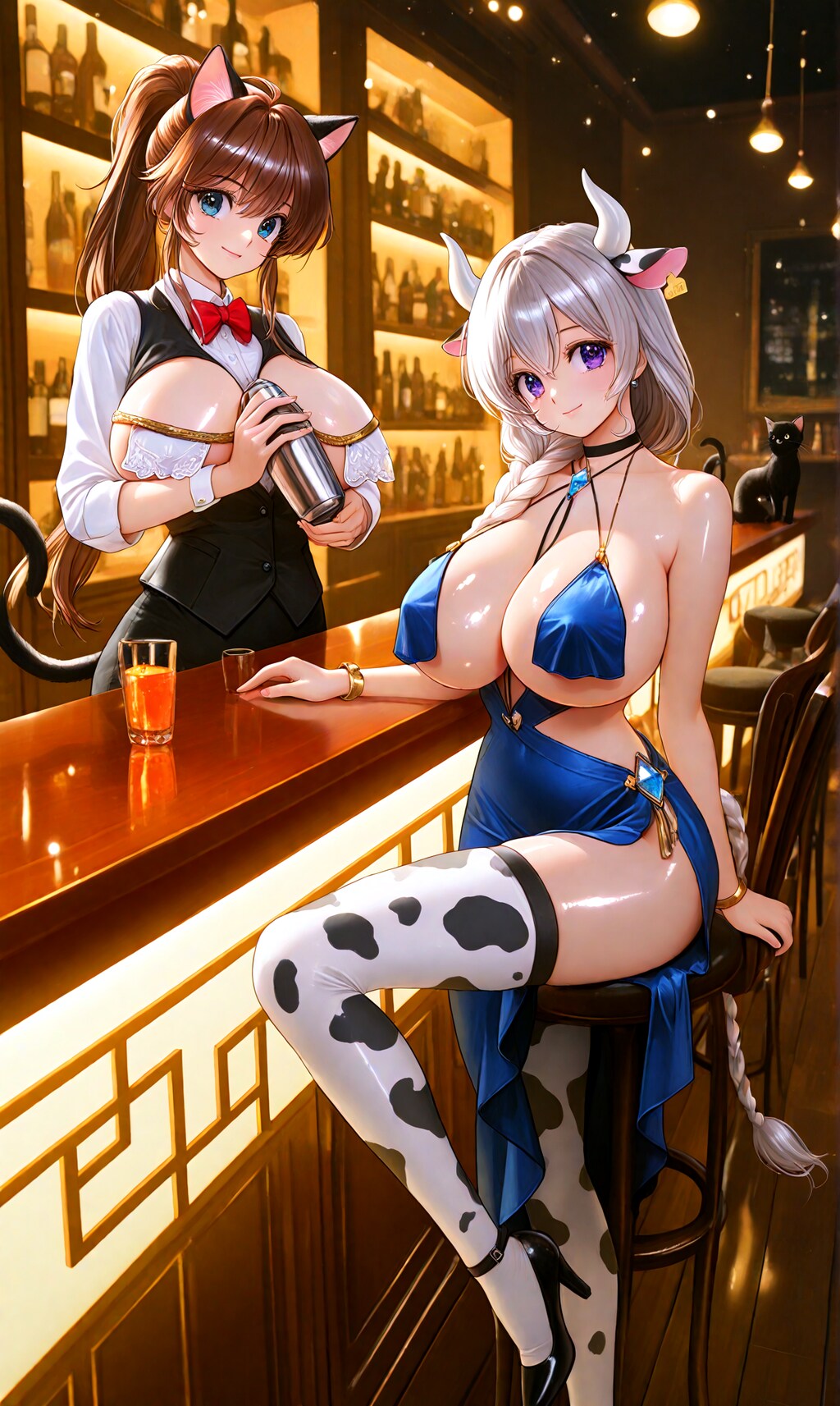 猫娘のバーテンダー