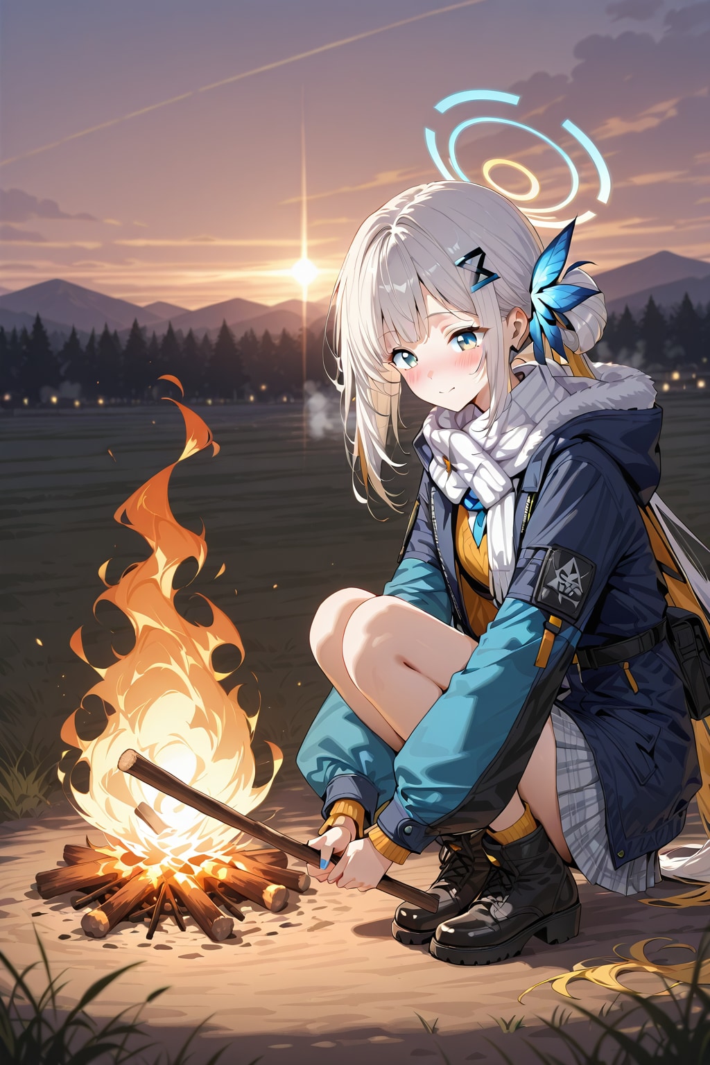 焚火
