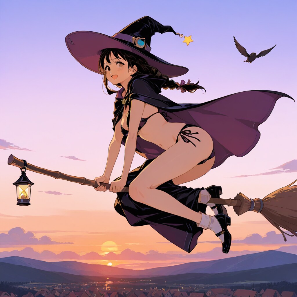 apricotで黄昏の魔女っ子さん260627